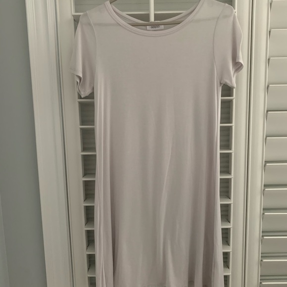 Ooyoo - Off White Tshirt Dress